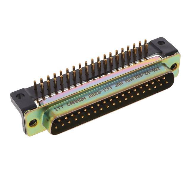 M24308/24-40Z CONN D-SUB PLUG 37POS R/A SOLDER