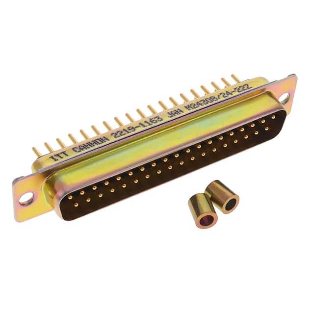 M24308/24-22Z CONN DSUB PLUG 37POS PNL MNT SLD