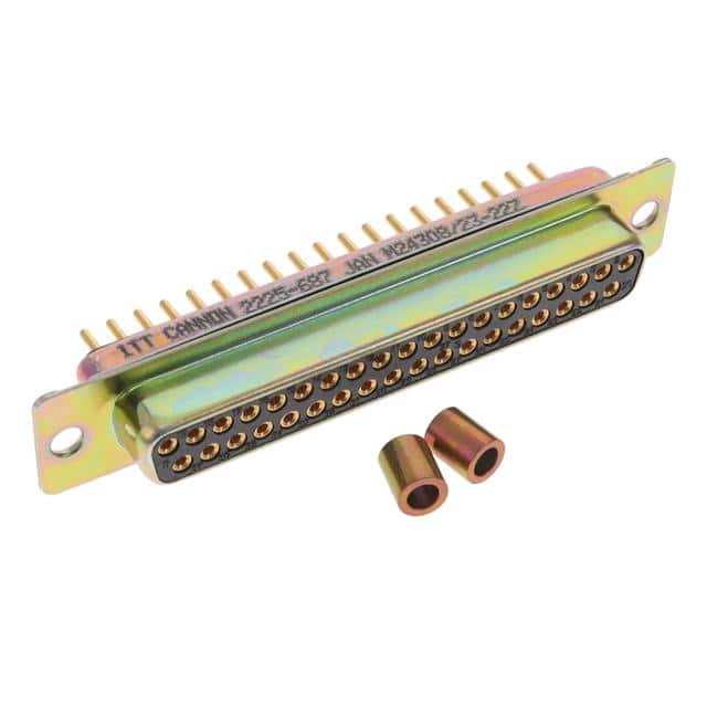 M24308/23-22Z CONN DSUB RCPT 37POS PNL MNT SLD