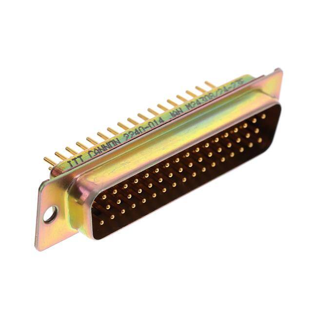M24308/24-23F CONN DSUB PLUG 50POS PNL MNT SLD