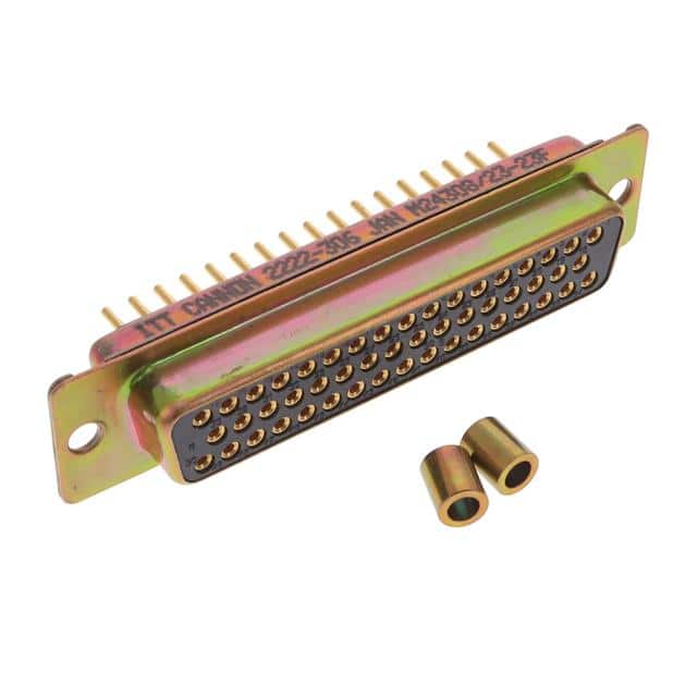 M24308/23-23F DSUB 50POS SOCKET
