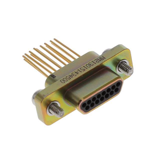 MM-213-015-143-4500 D-SUB, PLUG, .050", 2ROW, 15POS,