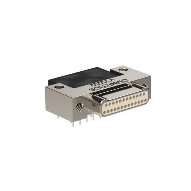 A28400-025 NANO-D 25 PIN MALE R/A PCB