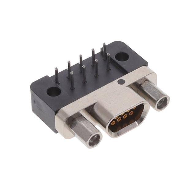 MS-262-009-435-220S D-SUB, RCPTL, .050", 2ROW, 9POS,