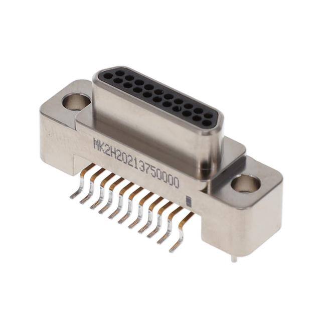 MK-2H2-021-375-0000 D-SUB, PLUG, .050", 2ROW, 21POS,