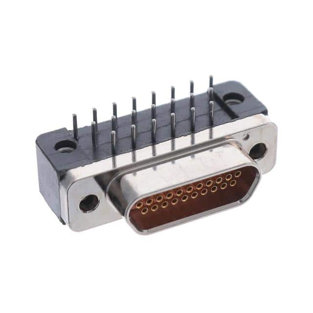 MDM-21SCBR-T-A174 CONN MICRO-D RCPT 21POS R/A SLDR