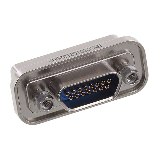 MM-2C2-015-213-2900 D-SUB, RCPTL, .050", 2ROW, 15POS