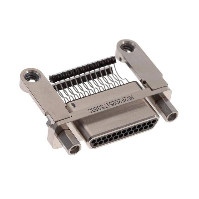 MK-2F2-025-175-320S D-SUB, PLUG, .050", 2ROW, 25POS,