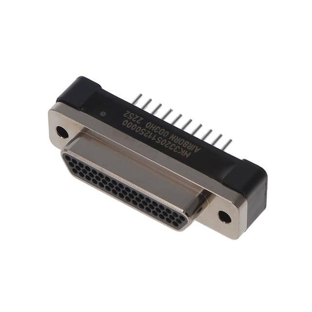 MK-332-051-125-0000 D-SUB, PLUG, .050", 3ROW, 51POS,
