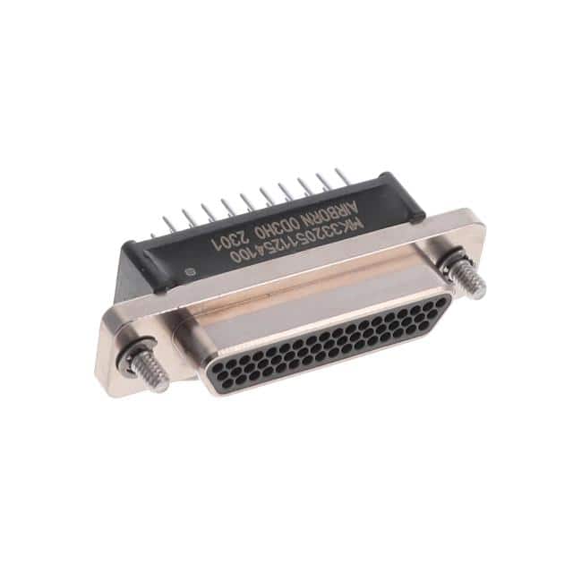 MK-332-051-125-4100 D-SUB, PLUG, .050", 3ROW, 51POS,