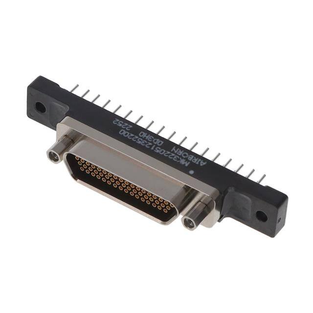 MK-322-051-235-2200 D-SUB, RCPTL, .050", 3ROW, 51POS
