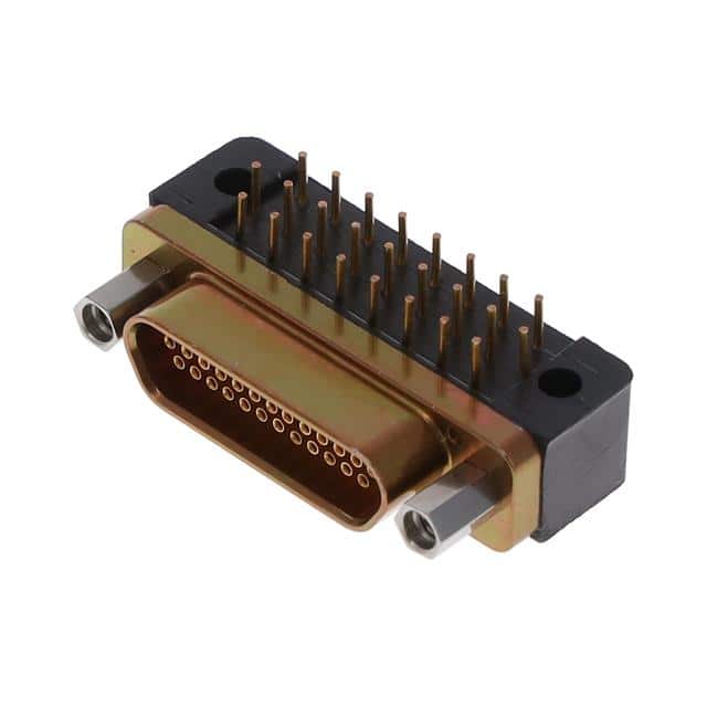 MDM-25SCBRM7-F222 CONN MICRO-D RCPT 25POS R/A SLDR