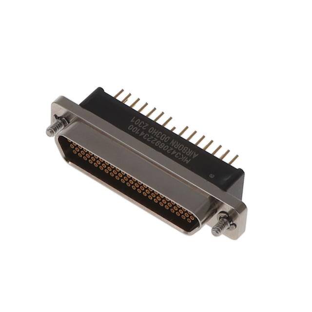 MK-342-069-223-4100 D-SUB, RCPTL, .050", 3ROW, 69POS