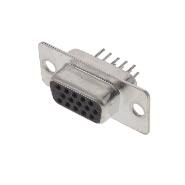 HDT15-ST CONN D-SUB HD RCPT 15P VERT SLDR