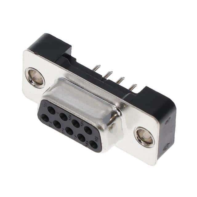 DE09-SA-M1 CONN D-SUB RCPT 9POS VERT SLDR