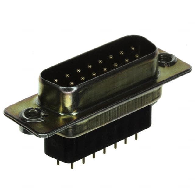 172-015-181-011 CONN D-SUB PLUG 15P PNL MNT SLDR