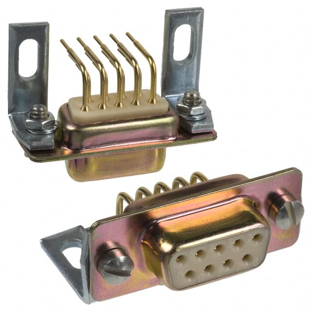 174-E09-211R241 CONN D-SUB RCPT 9POS R/A SLDR
