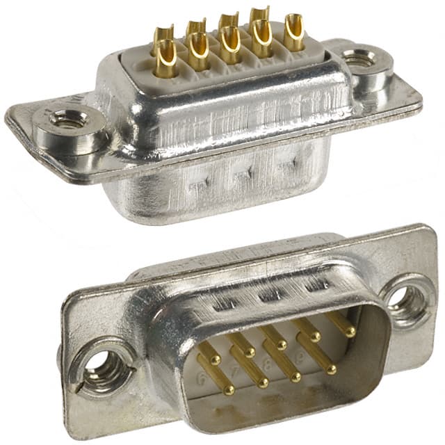 172-009-102R011 CONN D-SUB PLUG 9POS PNL MNT