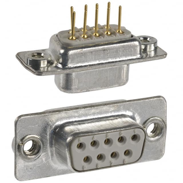 172-009-212-011 CONN D-SUB RCPT 9P PNL MNT SLDR