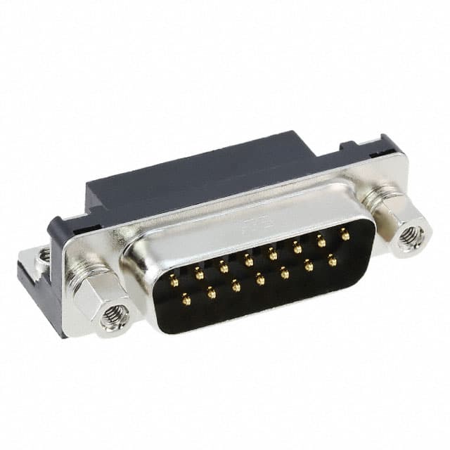 RDAD-15S(55) CONN D-SUB RCPT 15POS R/A SLDR