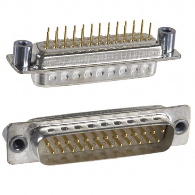 172-025-112-021 CONN D-SUB PLUG 25P PNL MNT SLDR