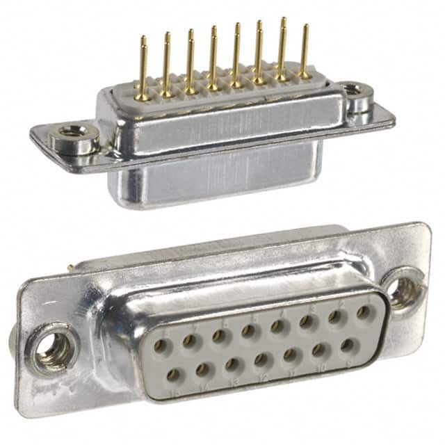 172-015-212-011 CONN D-SUB RCPT 15P PNL MNT SLDR