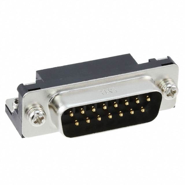 RDAD-15P(55) CONN D-SUB PLUG 15POS R/A SLDR