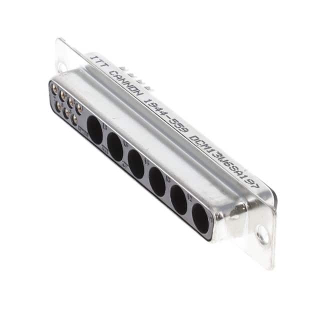 DCM-13W6S-A197 CONN D-SUB RCPT 13POS PNL MNT