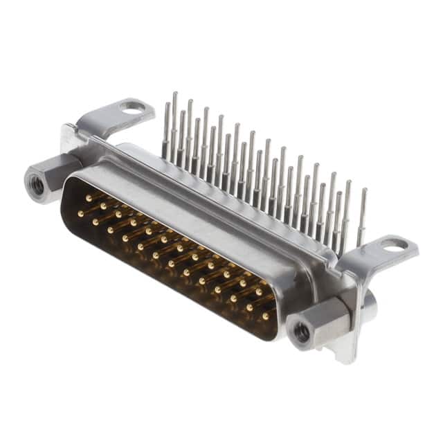 DBMD25PJF225 CONN D-SUB PLUG 25POS R/A SLDR