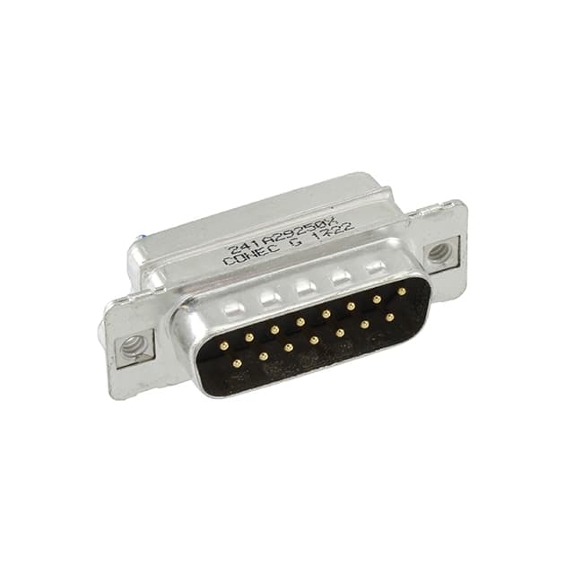 241A29250X CONN D-SUB PLUG 15POS SLDR CUP
