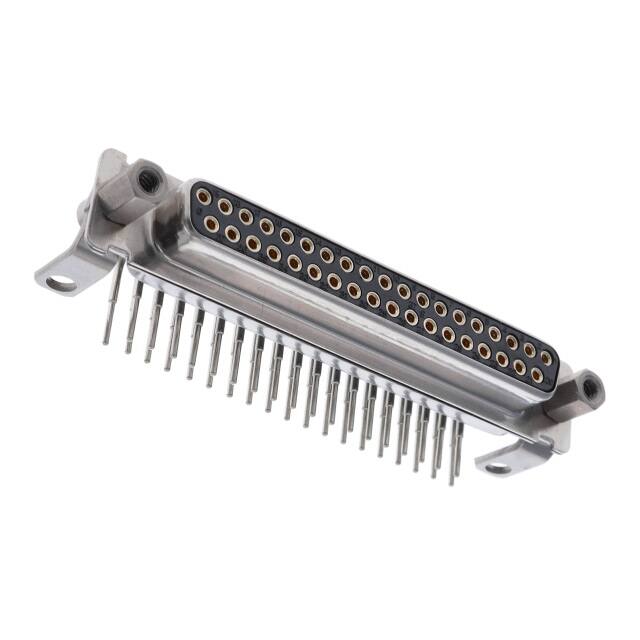 DCMD37SJF225 CONN D-SUB RCPT 37POS R/A SLDR