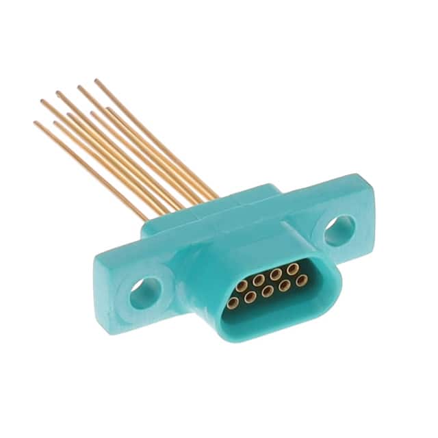 MDB1-9SL1 CONN MICRO-D RCPT 9POS PNL MNT