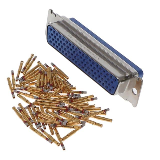M24308/6-15P D SUB 78POS RECEPTACLE CRIMP