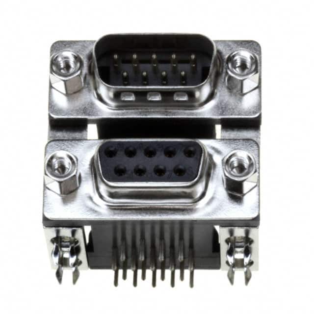 189-009-413R571 CONN D-SUB PLUG/RCPT 9P R/A SLDR