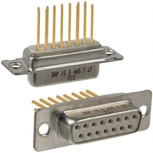 DAP15S465TLF CONN D-SUB RCPT 15POS PNL MNT WW