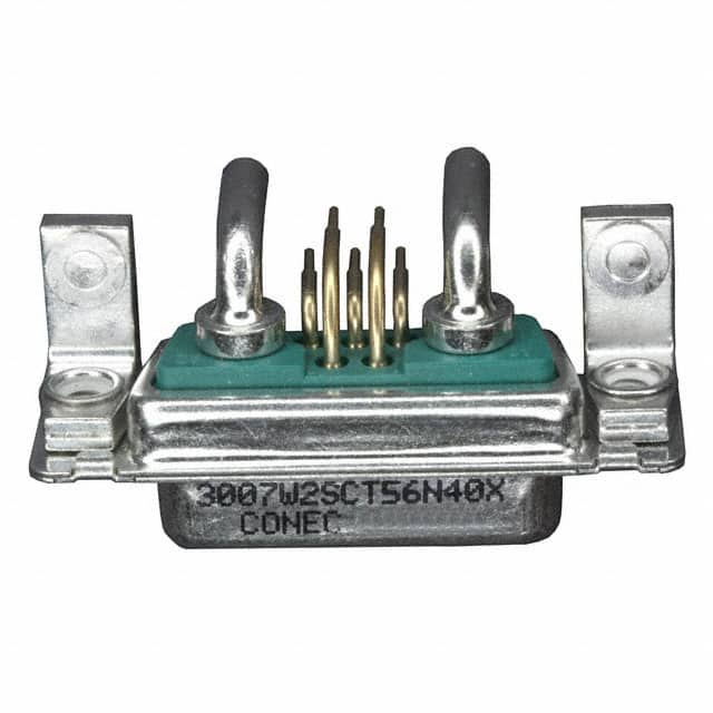3007W2SCT56N40X CONN D-SUB RCPT 7POS R/A SLDR