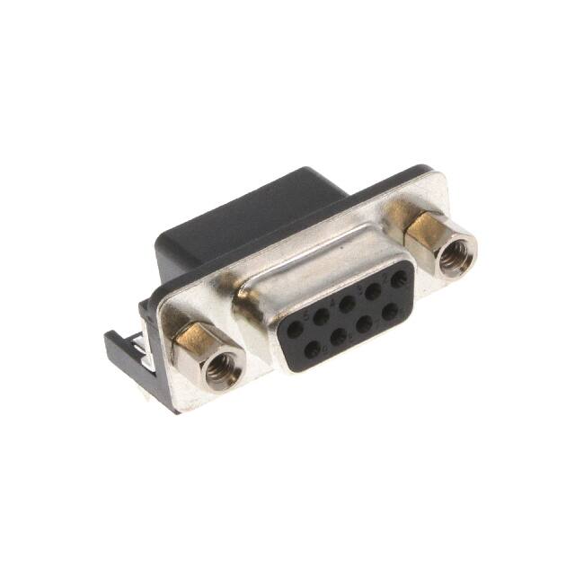 DE09-SL-25 CONN D-SUB RCPT 9POS R/A SLDR