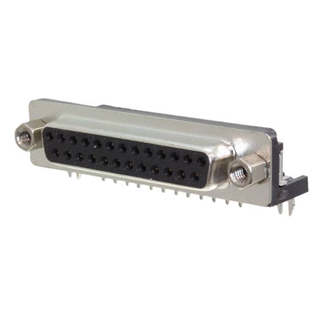 DB25-SL-25 CONN D-SUB RCPT 25POS R/A SLDR