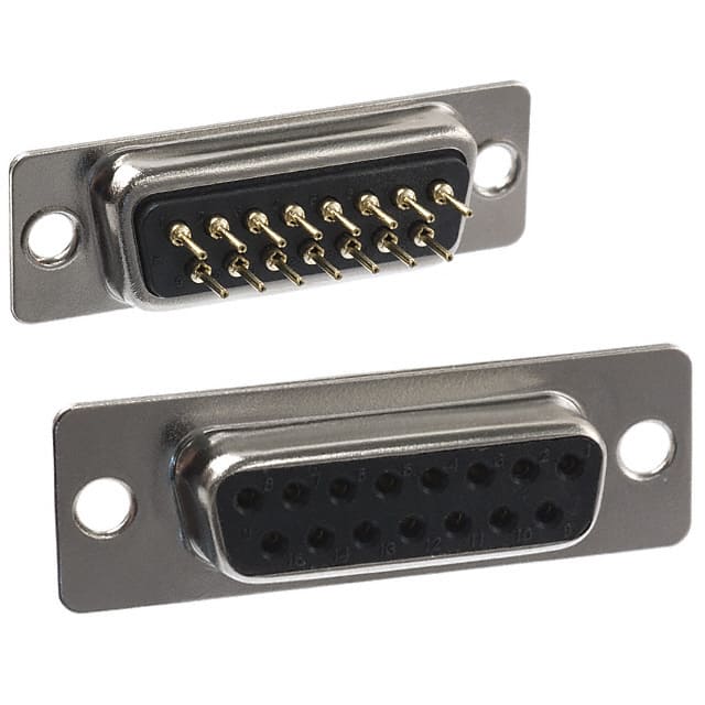 171-015-213R001 CONN D-SUB RCPT 15P PNL MNT SLDR