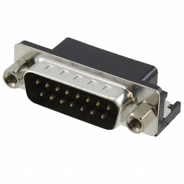 L717SDA15PA4CH4F CONN D-SUB PLUG 15POS R/A SLDR