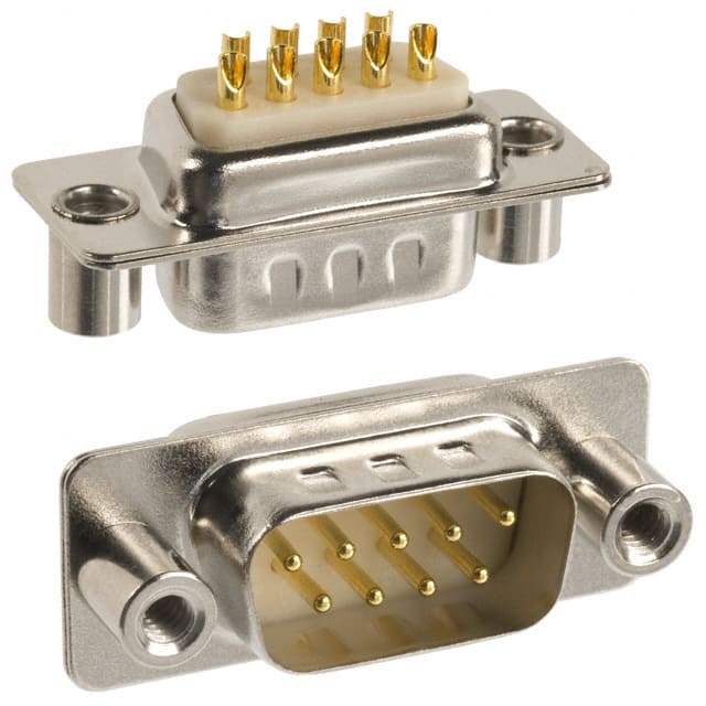 172-E09-103R031 CONN D-SUB PLUG 9POS PNL MNT