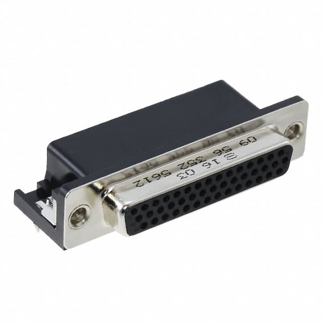 09563525612 CONN D-SUB HD RCPT 44P R/A SLDR