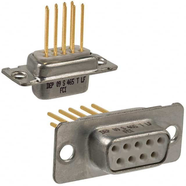 DEP09S465TLF CONN D-SUB RCPT 9POS PNL MNT WW