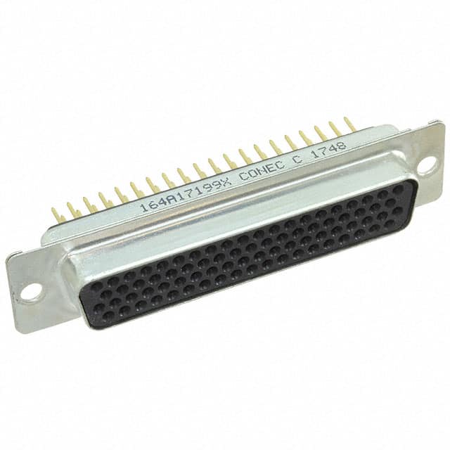 164A17199X CONN D-SUB HD RCPT 78P VERT SLDR