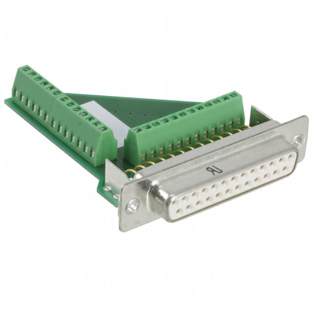1689776 CONN D-SUB RCPT 25POS PNL MNT