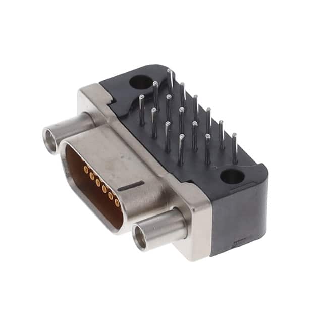 M83513/13-B01NP CONN MICRO-D RCPT 15POS R/A SLDR