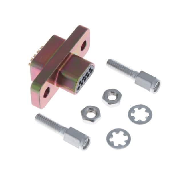 MDM-9PSP CONN MICRO-D PLUG 9POS PNL MNT