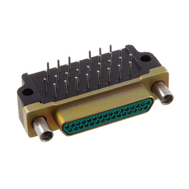 DCCM31PCBRP CONN MICRO-D PLUG 31POS R/A SLDR