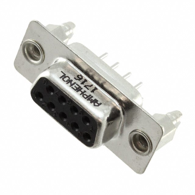 L77SDEH09SOL2RM5C309 CONN D-SUB RCPT 9POS VERT SLDR