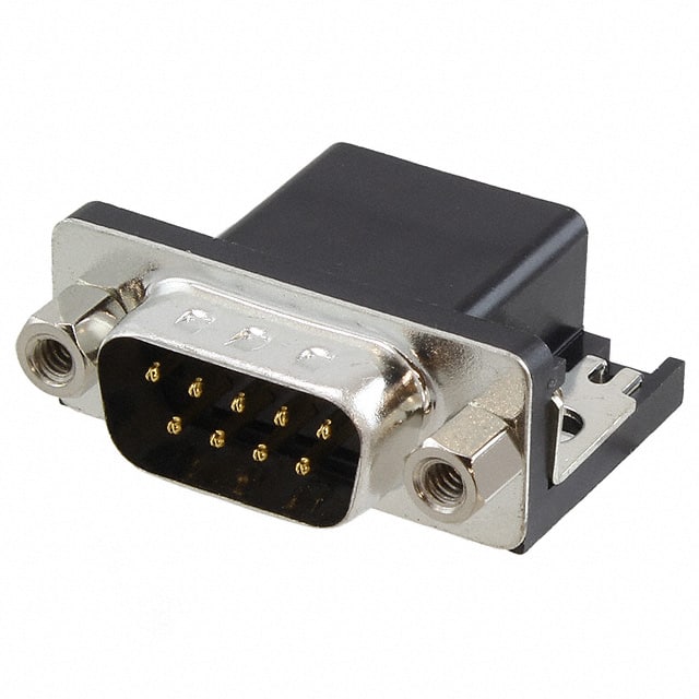 ADS09A-KG-TASB5 CONN D-SUB PLUG 9POS R/A SLDR